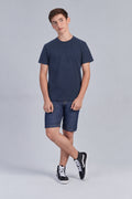 Camiseta Letters Central Menino Acostamento Next Azul Navy