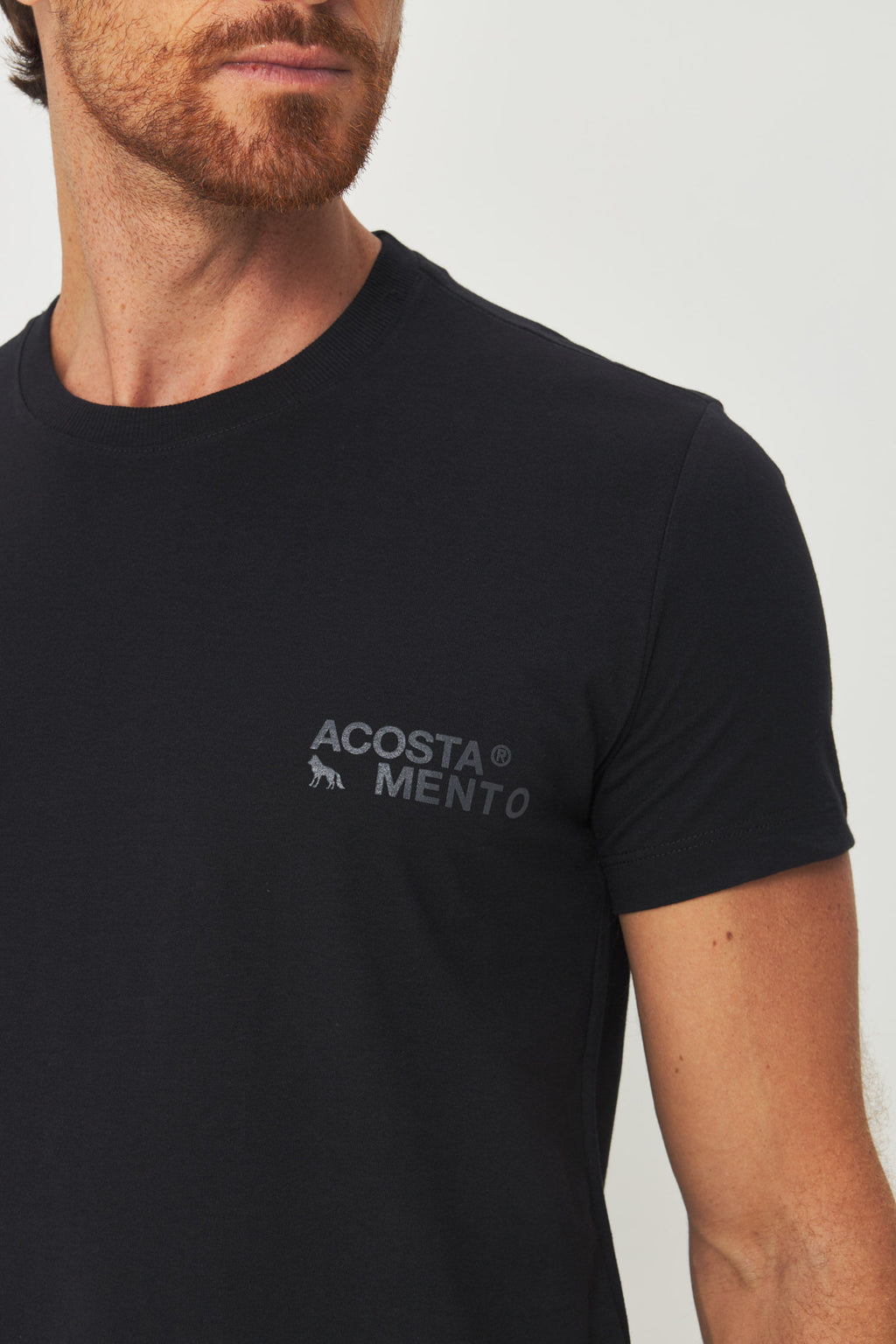 Camiseta Essencial Masculino Acostamento Preto