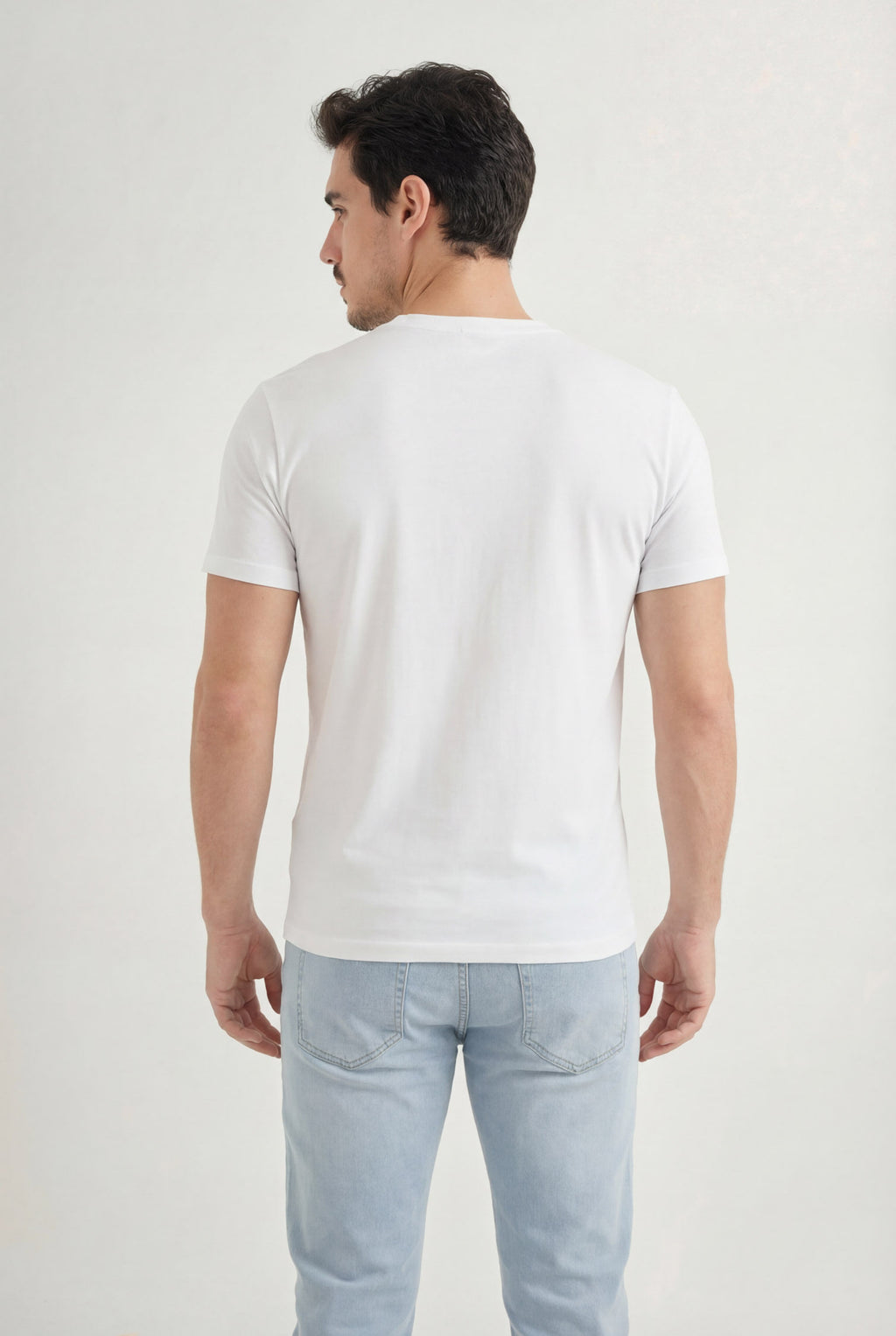 Camiseta Tech Casual Premium Masculina Acostamento Branco