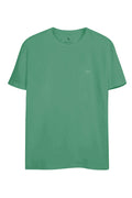 Camiseta Casual Letters Local Masculina Oversize Acostamento Verde Tropical