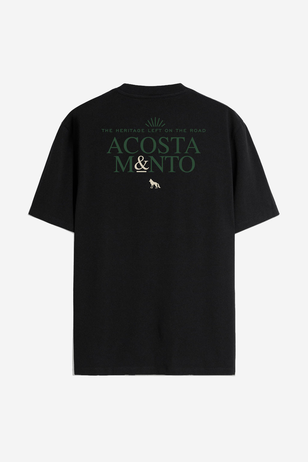 Camiseta Road Casual Masculina Acostamento Preto