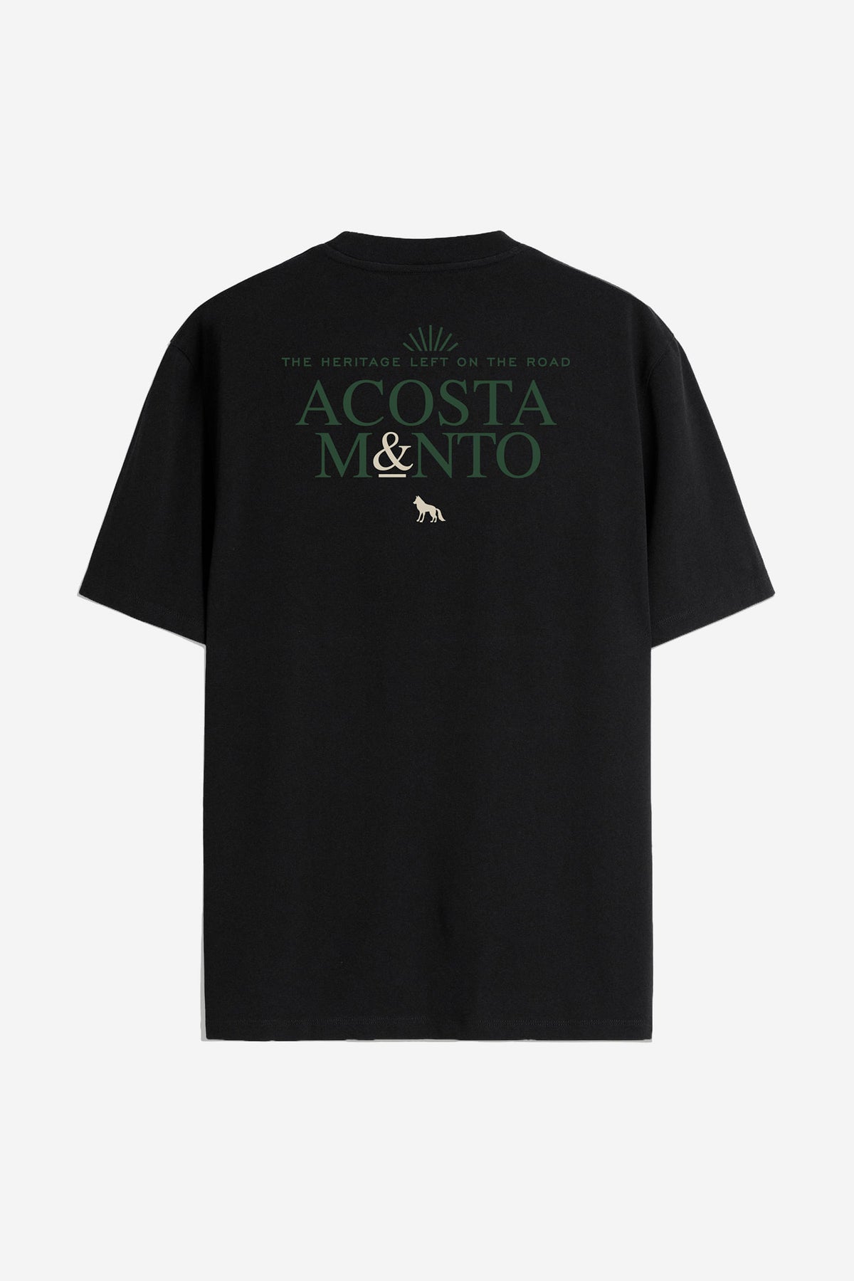 Camiseta Road Casual Masculina Acostamento Preto