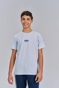 Camiseta Wild Wolf Menino Acostamento Next Azul Maresia