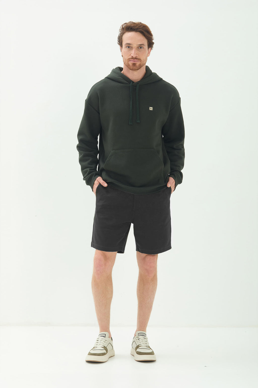 Bermuda Versátil Masculina Acostamento Preto
