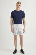 Shorts Elastano Masculino Acostamento Folhagem Mescla