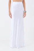 Saia Celebration Acetinada ACT Feminino Branco