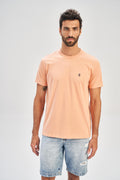 Camiseta Essential ACT Masculina Acostamento Laranja Sunset