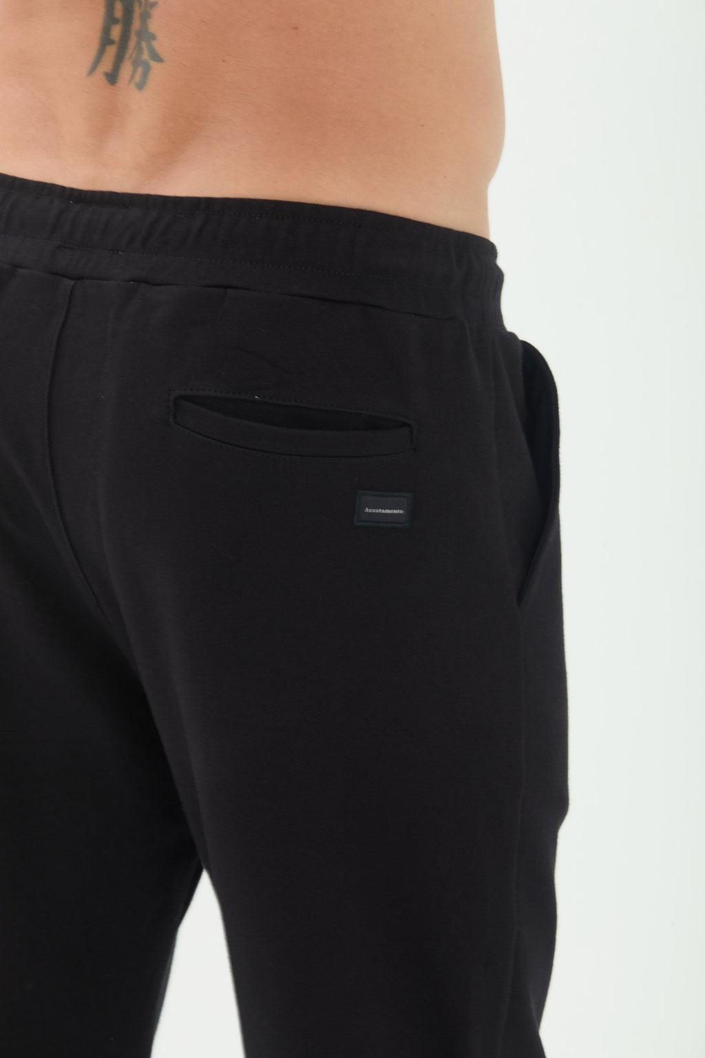 Calça Moletom Essencial Masculina Acostamento Preto