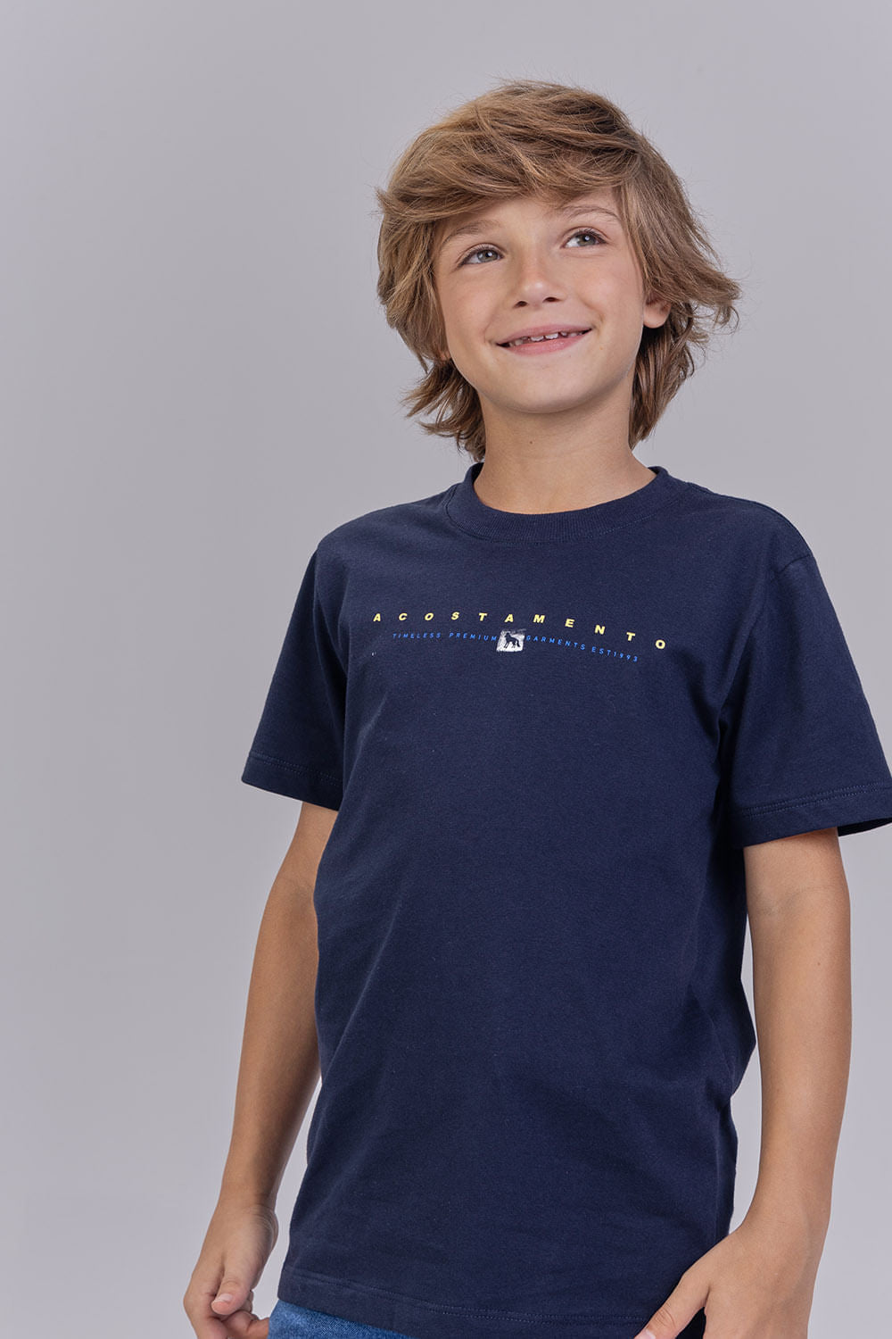 Camiseta Costas Brush Menino Acostamento Next Branco