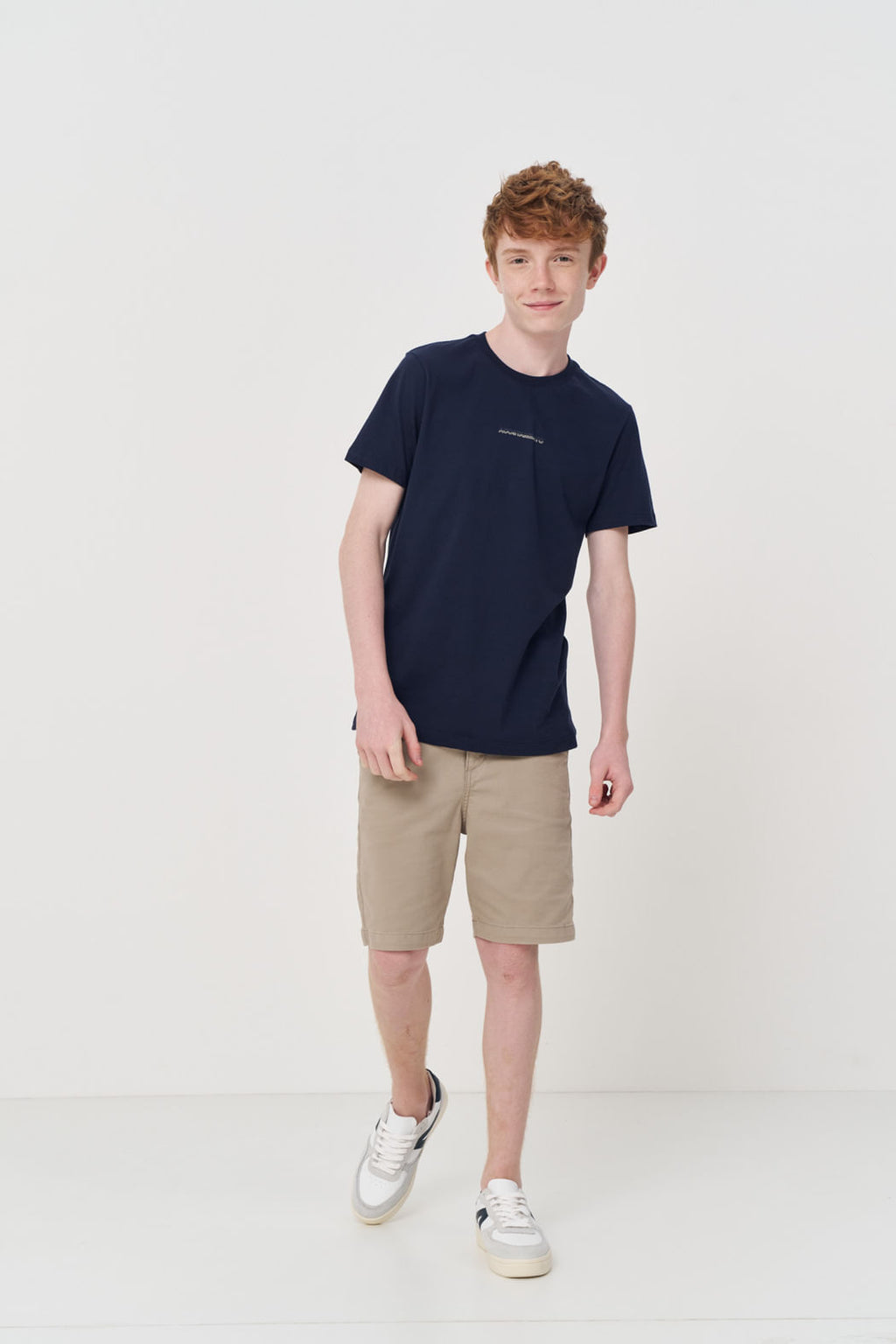 Camiseta Casual Estampada Menino Acostamento Next Preto