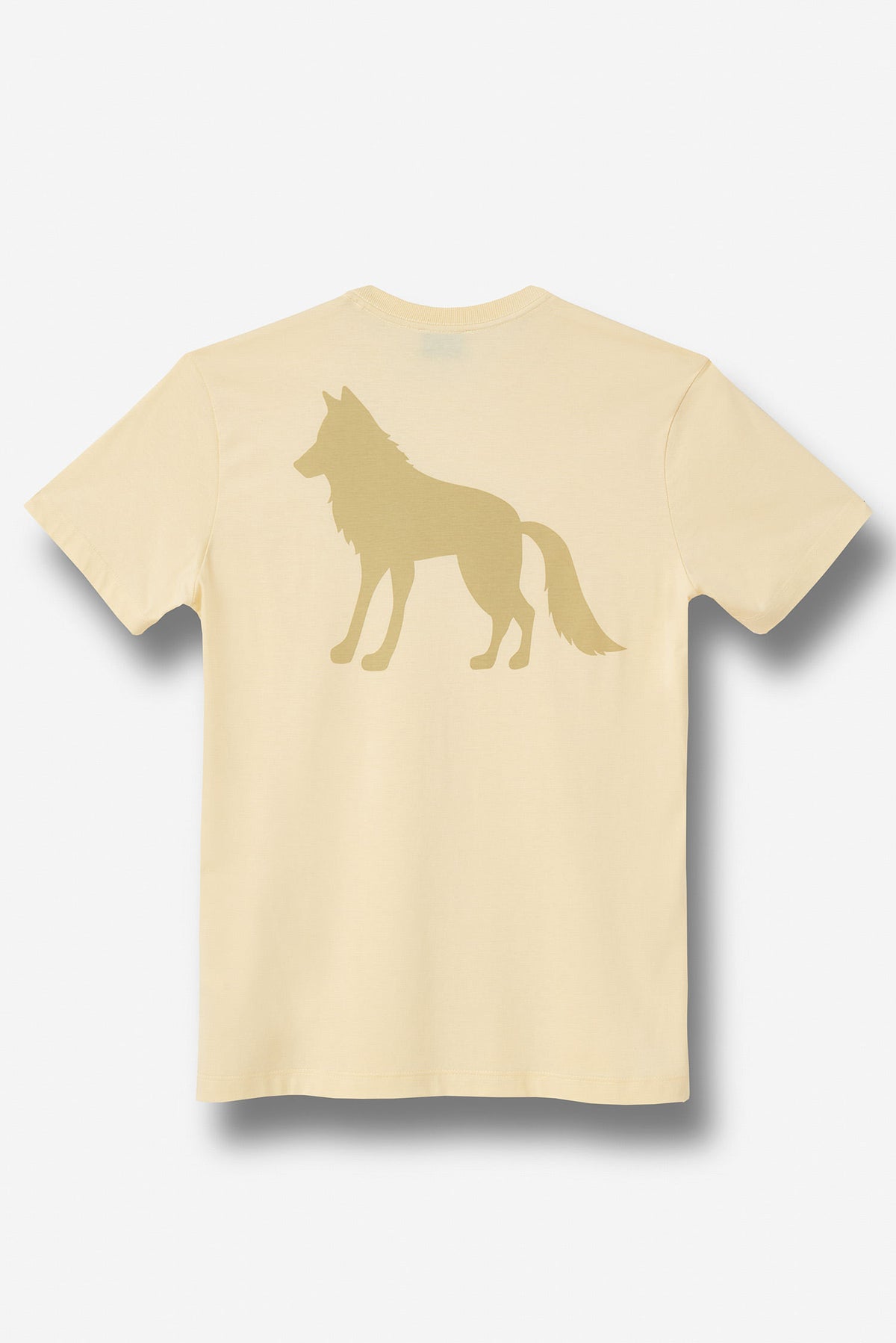 Camiseta Básica Silk Minimalista Masculina Acostamento Amarelo Sunlight