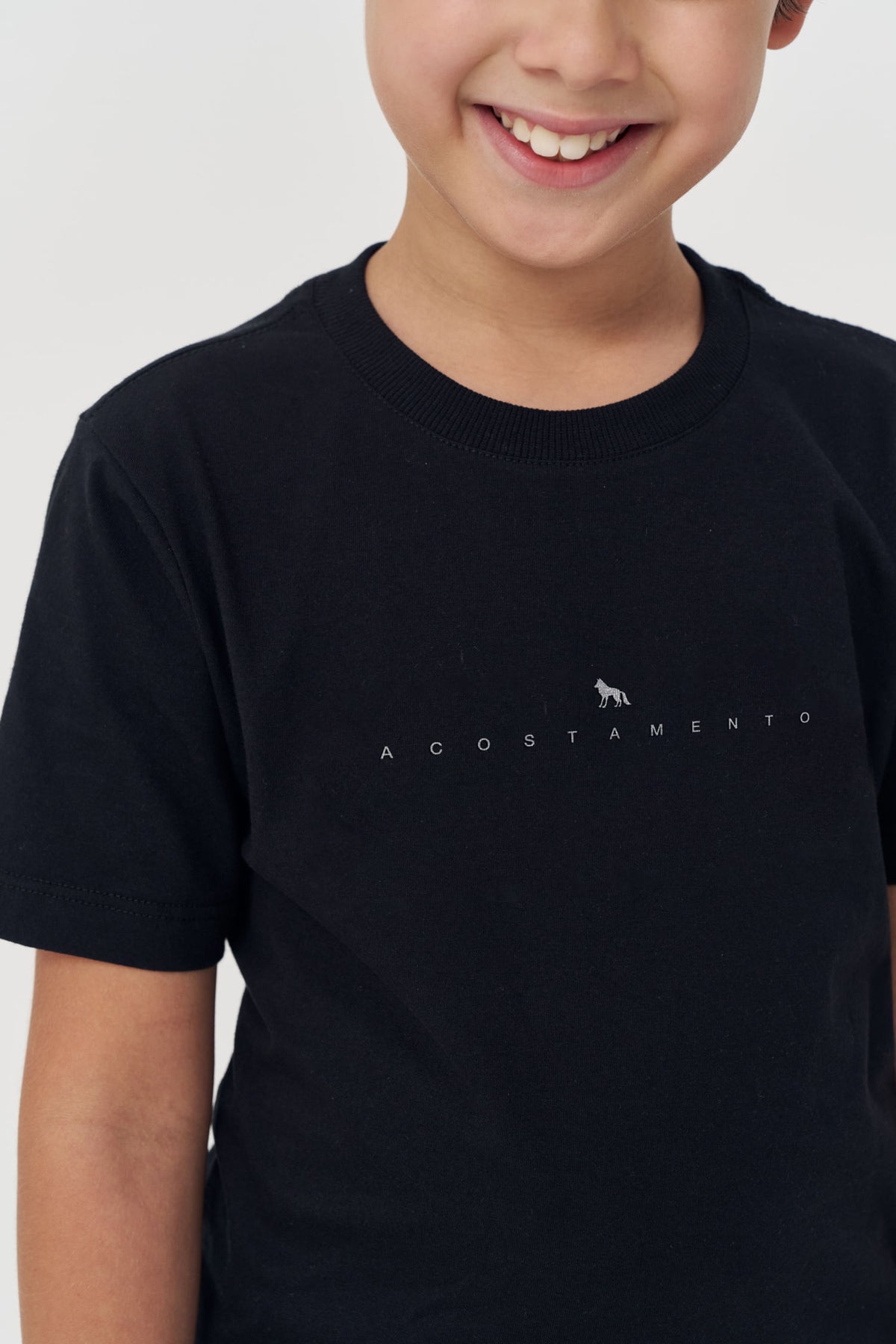 Camiseta Legacy Menino Acostamento Next Preto