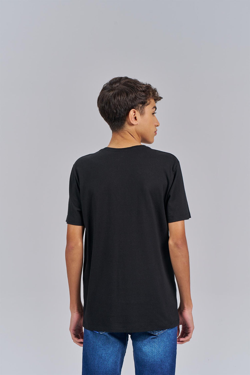Camiseta Patch Circle Menino Acostamento Next Azul Navy