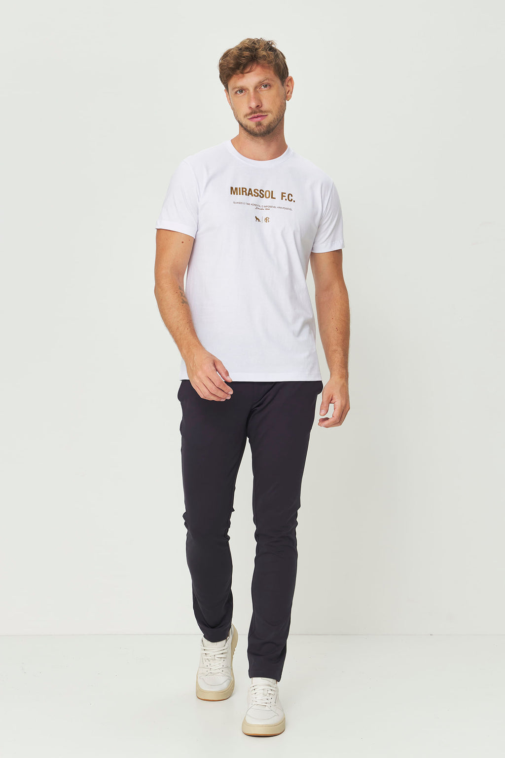 Camiseta Mirassol FC Masculina Acostamento Branco