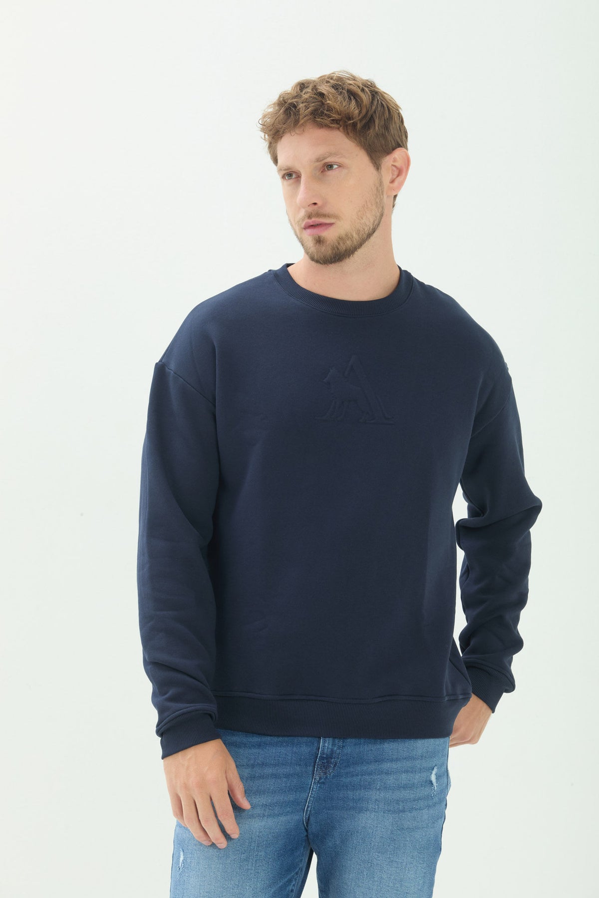 Blusão Moletom Clean Masculino Acostamento Marinho