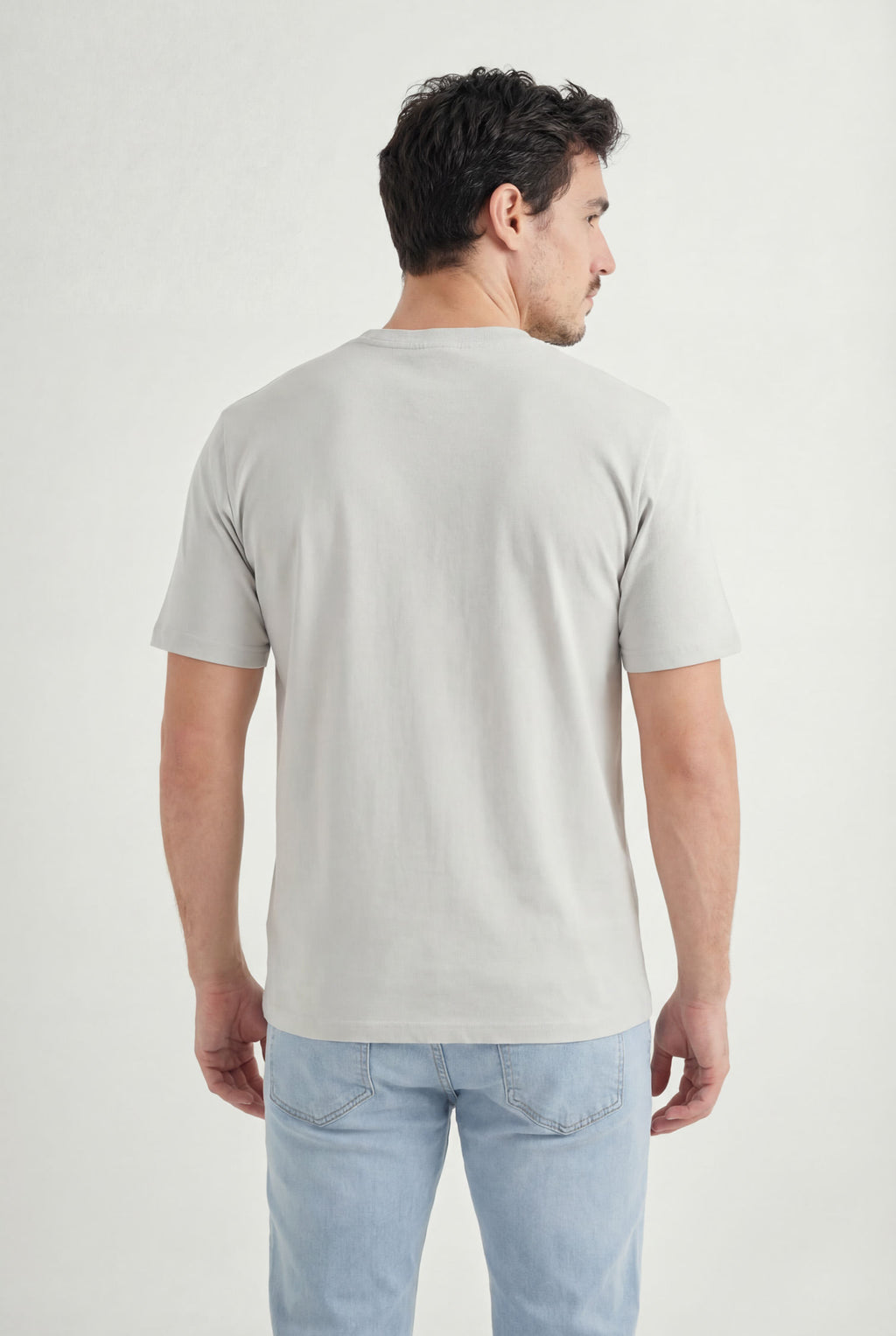 Camiseta Com Estampa Frontal Masculina Acostamento Preto