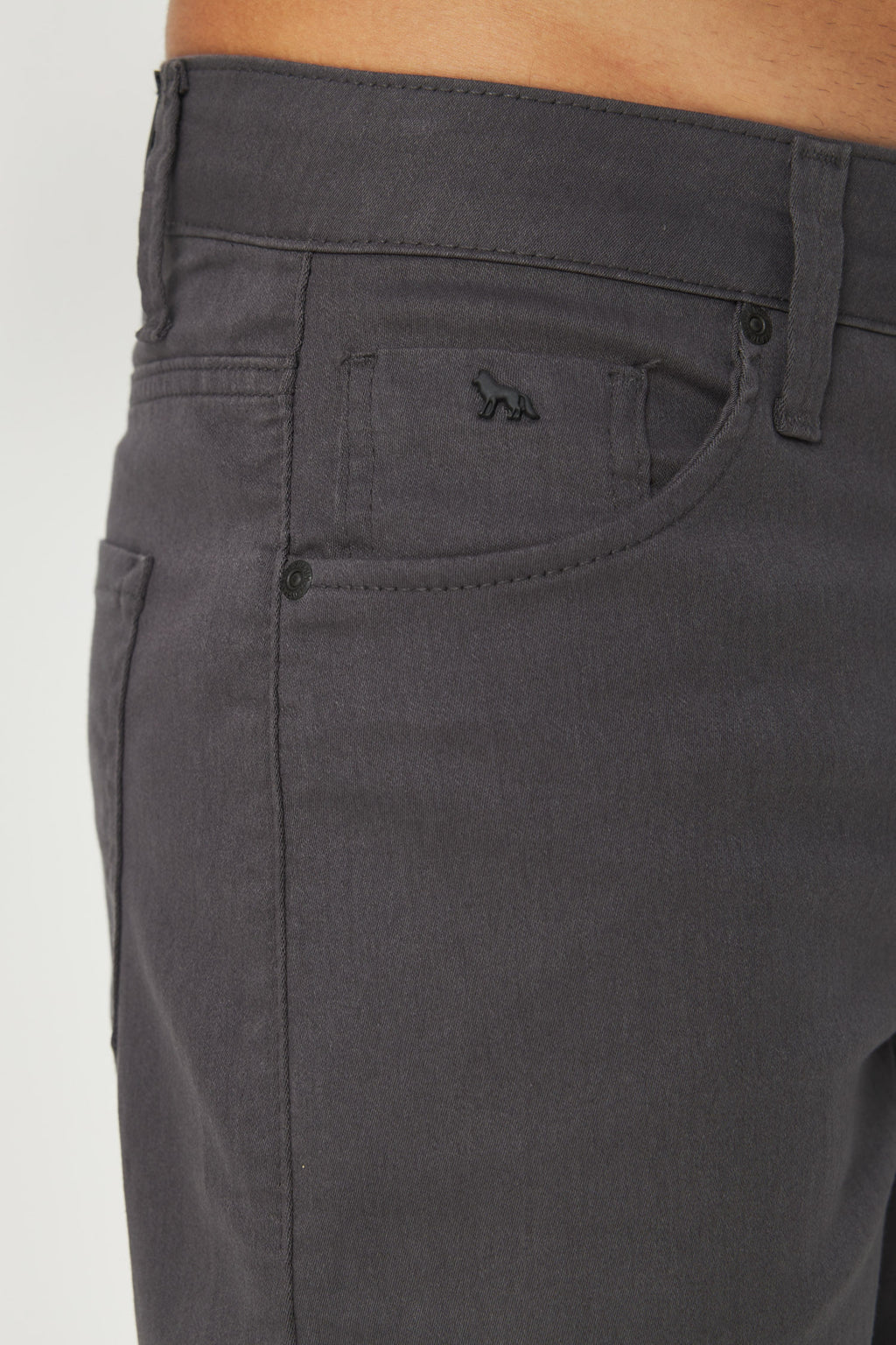 Bermuda Sarja Andrews Masculina Acostamento Chumbo