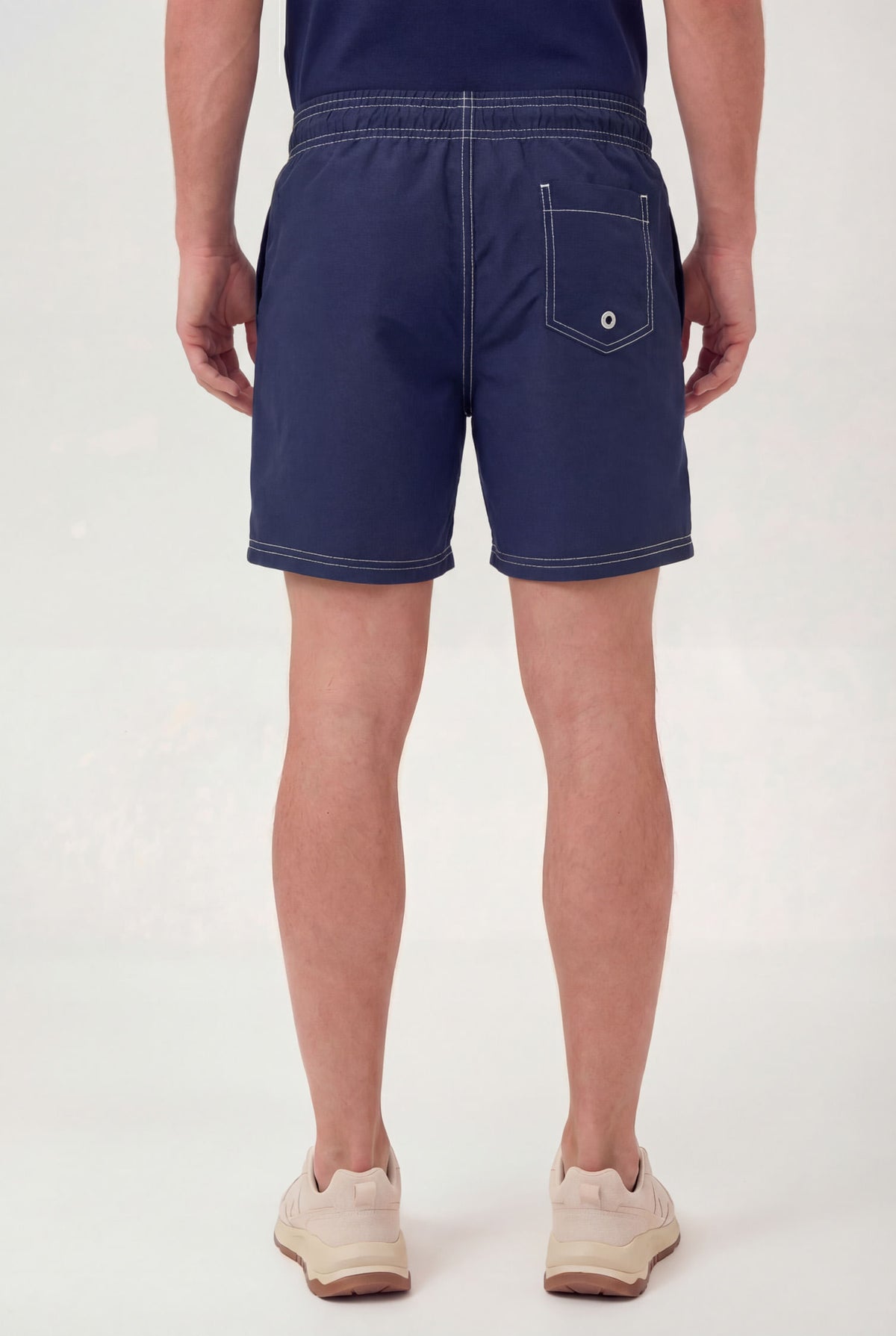 Short Casual Masculino Acostamento Marinho