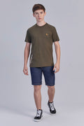Camiseta Casual Menino Acostamento Next Verde Bonsai