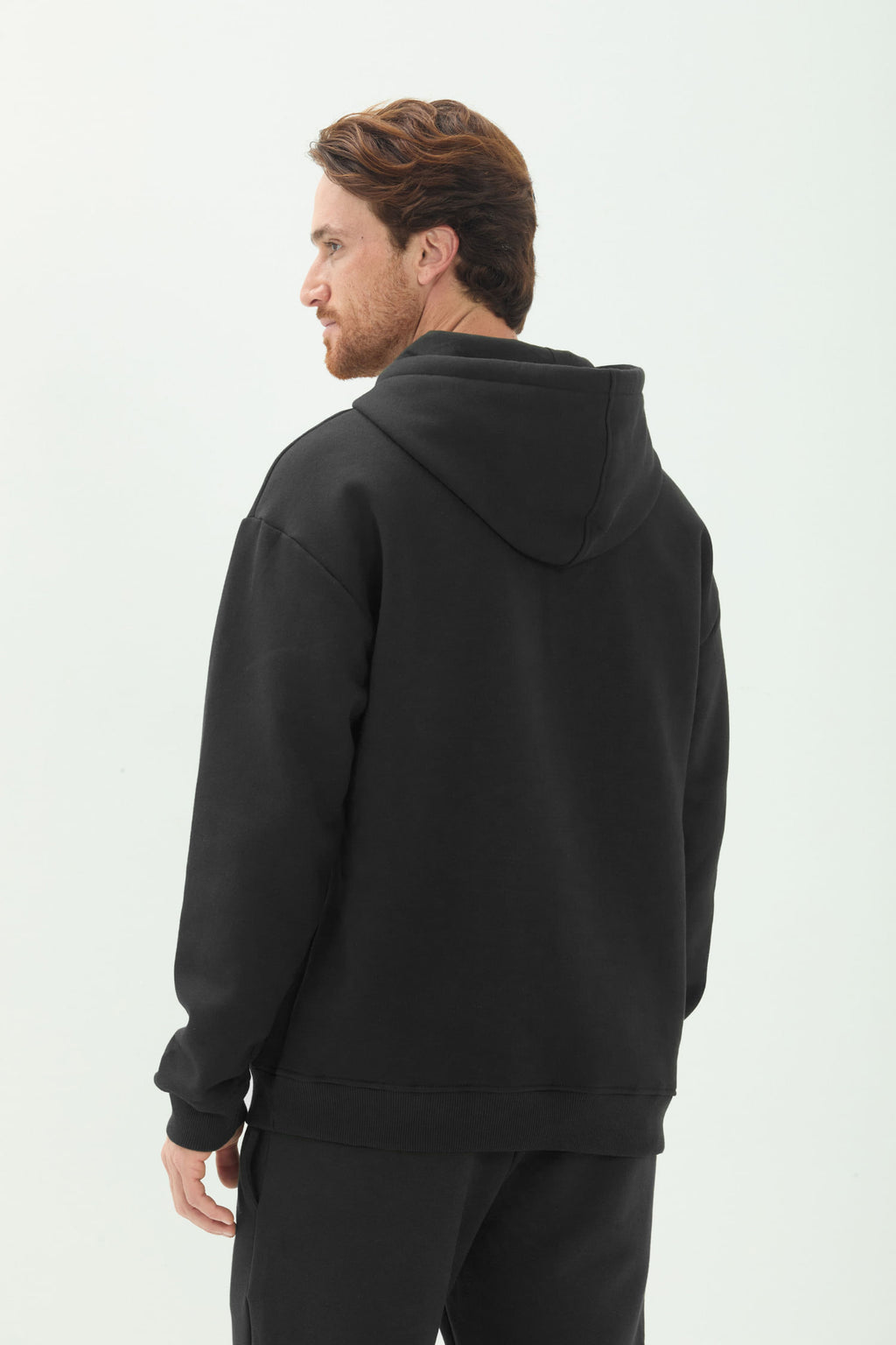 Blusão Moletom Canguru Masculino Acostamento Preto