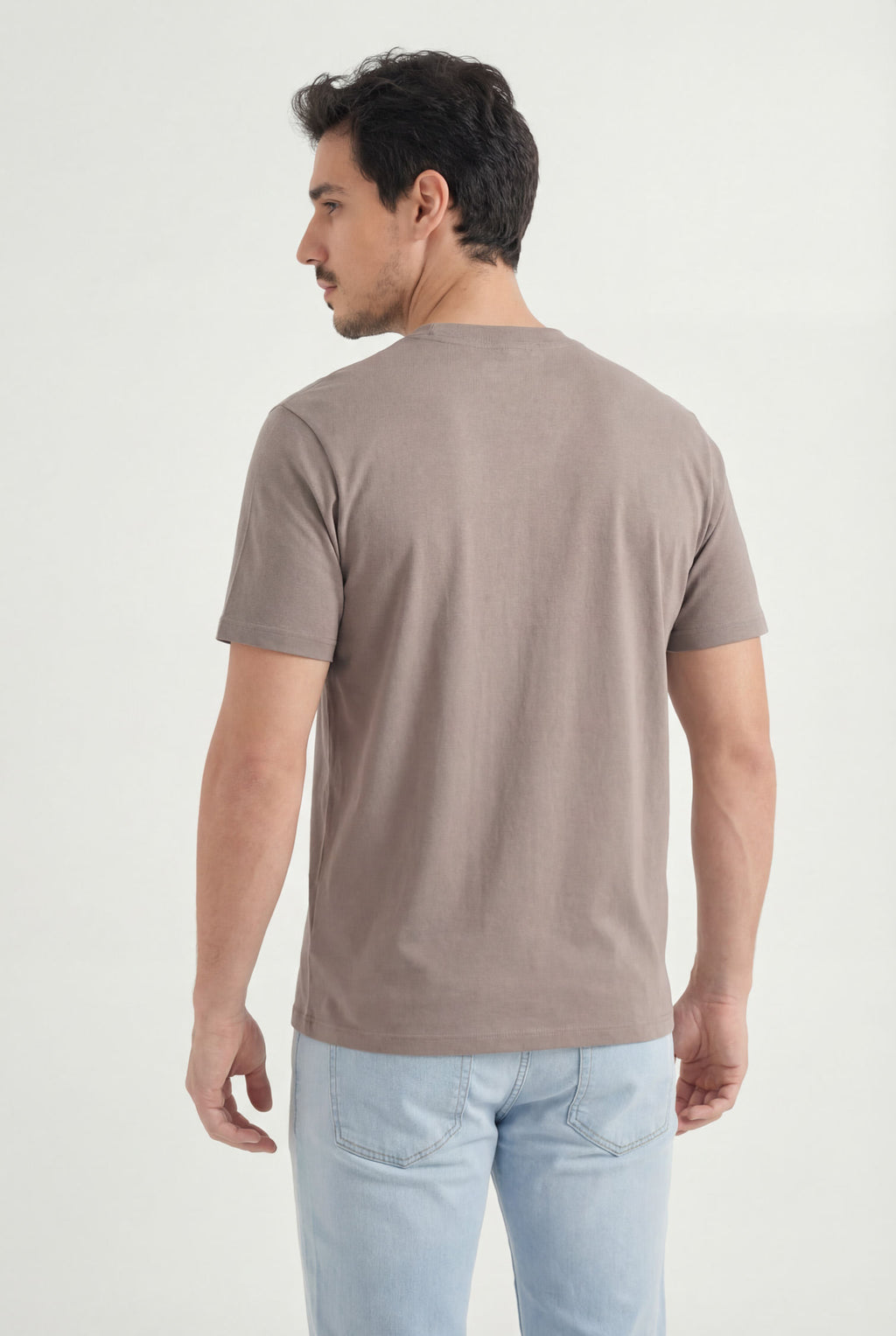 Camiseta Bordada Logo Masculina Acostamento Amarelo Sunlight