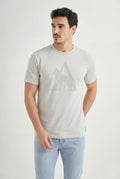 Camiseta Com Estampa Frontal Masculina Acostamento Preto
