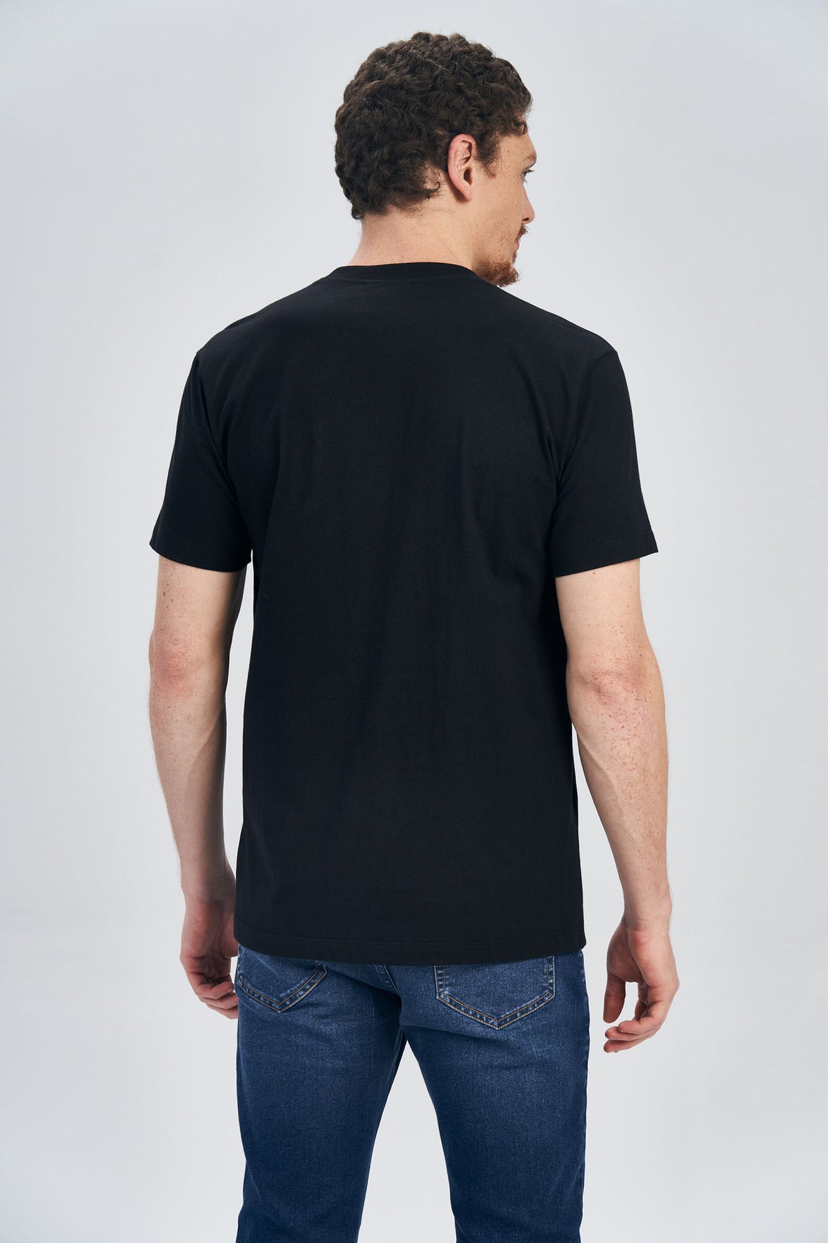 Camiseta Double Shield Masculina Acostamento Preto