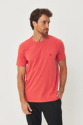 Camiseta Essential Lobo Masculina Acostamento Laranja Ferrugem