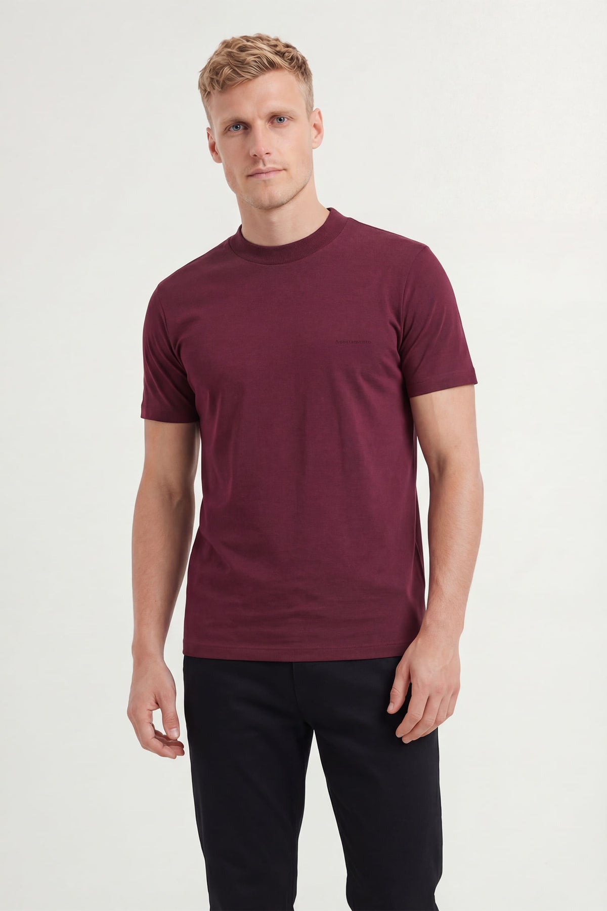 Camiseta Lobo Casual Masculina Acostamento Barca