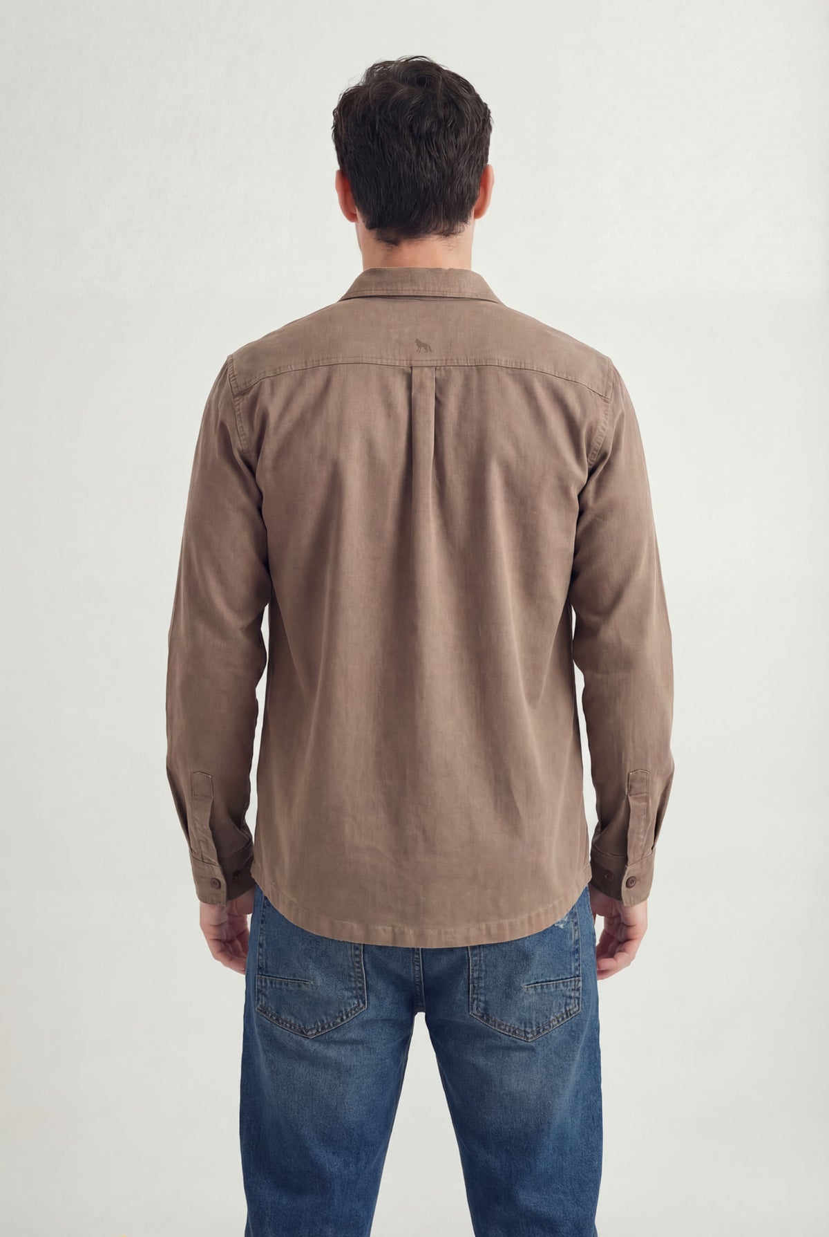 Jaqueta Casual Masculina Acostamento Capuccino