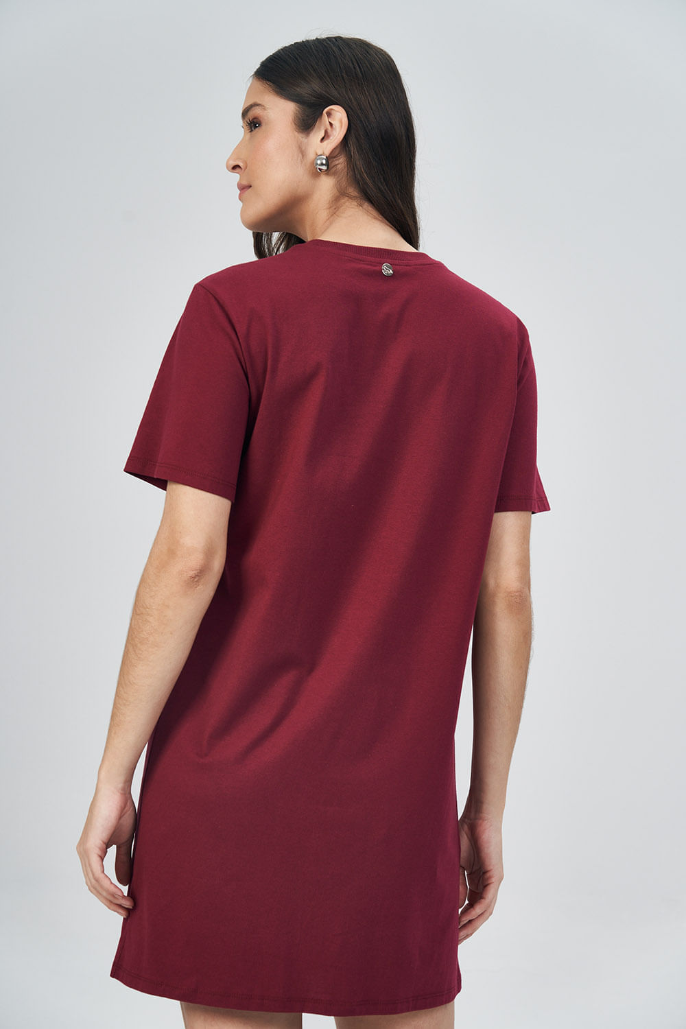 Vestido T-Dress Dream ACT Feminino Acostamento Preto