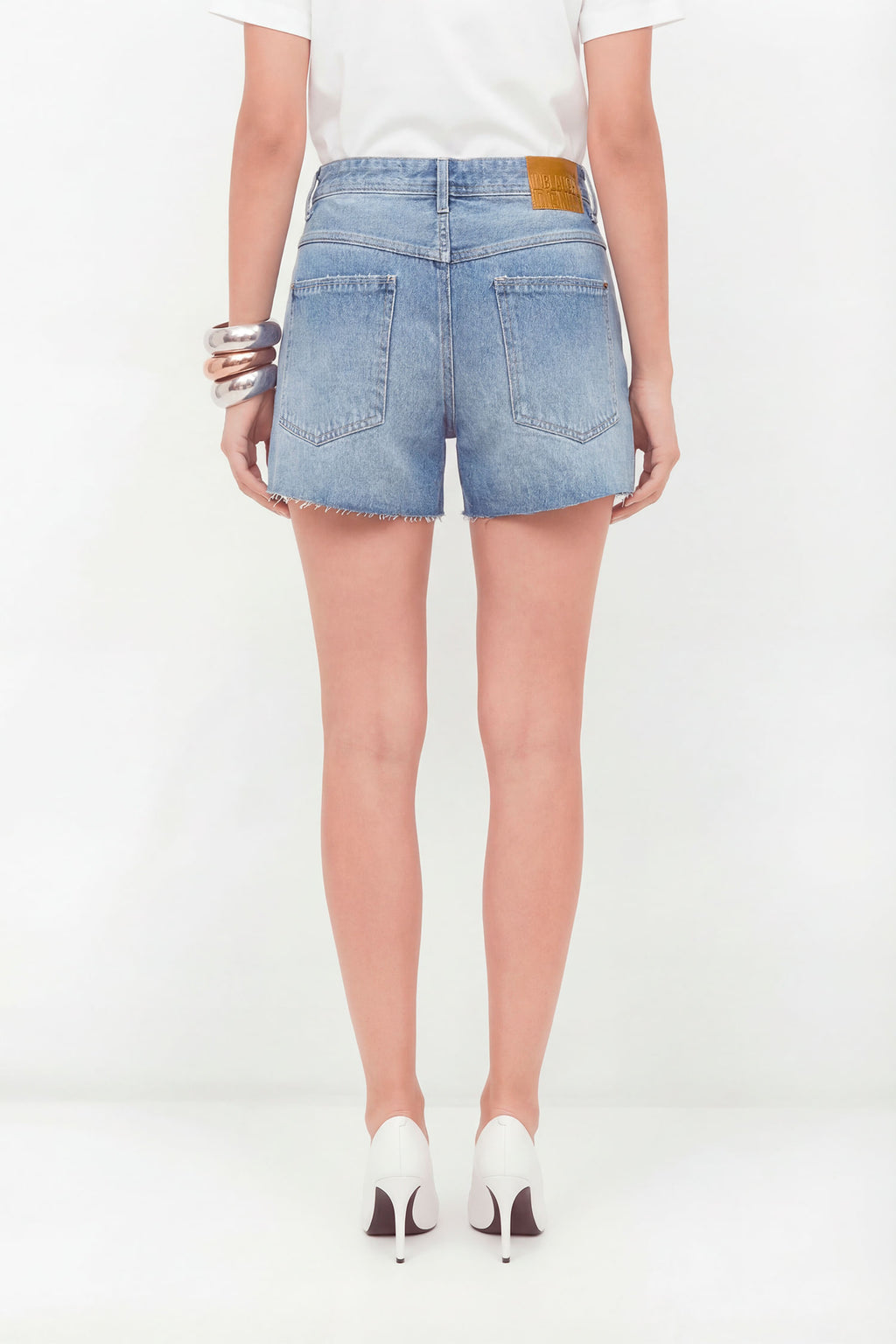 Short Jeans Boyfriend Feminino Inblanche Jeans Claro