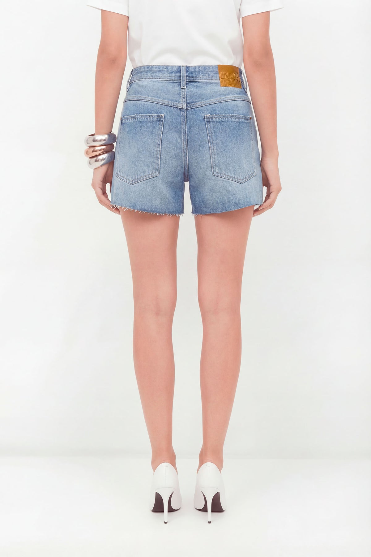 Short Jeans Boyfriend Feminino Inblanche Jeans Claro