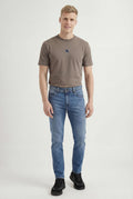 Calça Jeans Skinny Masculina Acostamento Jeans Intermediario
