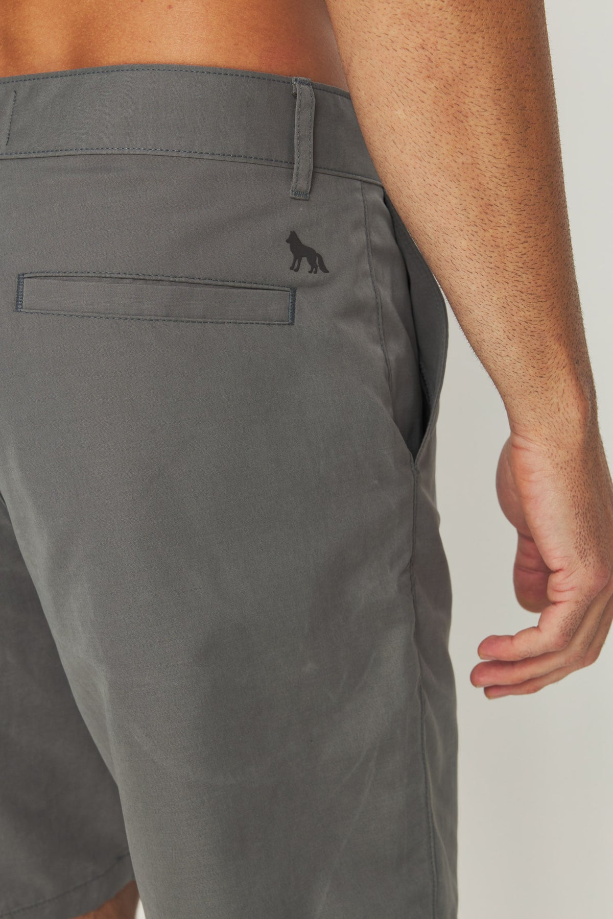 Bermuda Tech Bolso Faca Masculina Acostamento Chumbo