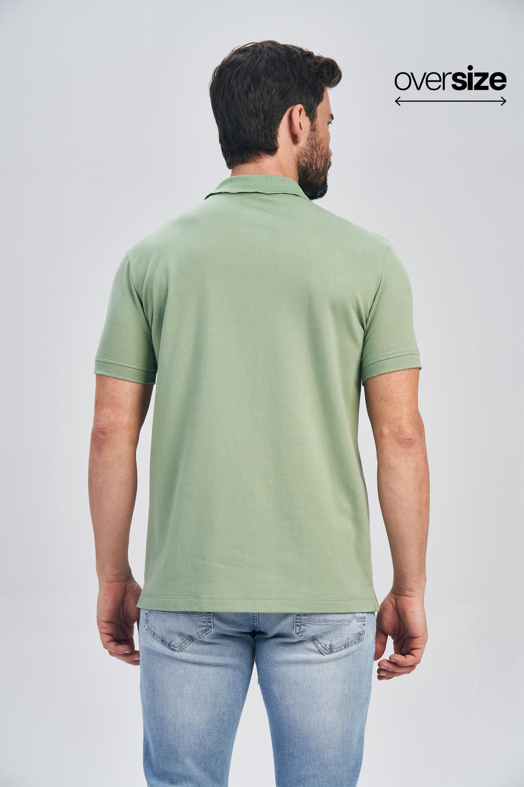 Polo Essential Modern Masculina Oversize Acostamento Amarelo Malta
