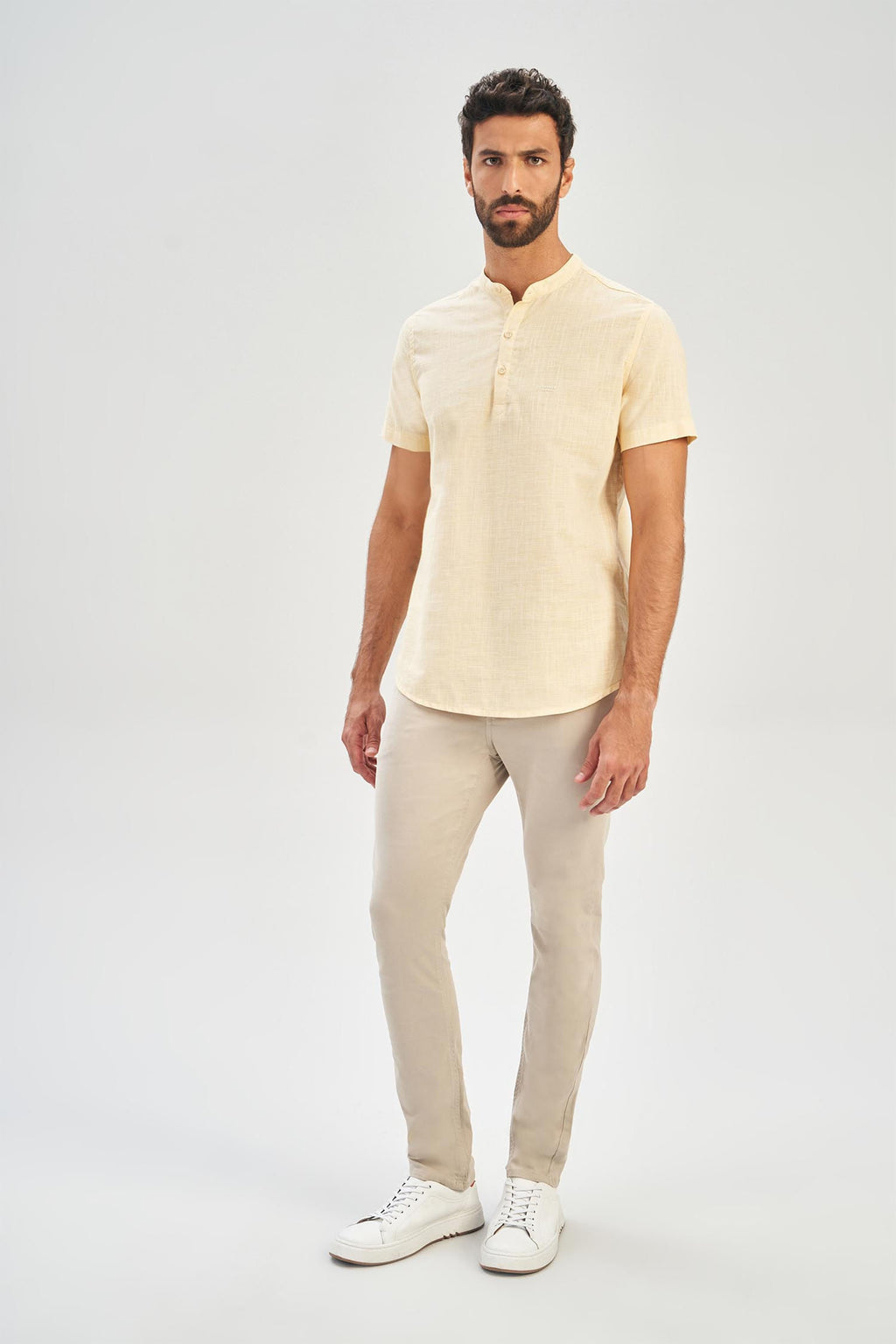 Bata Verano Masculina Acostamento Azul