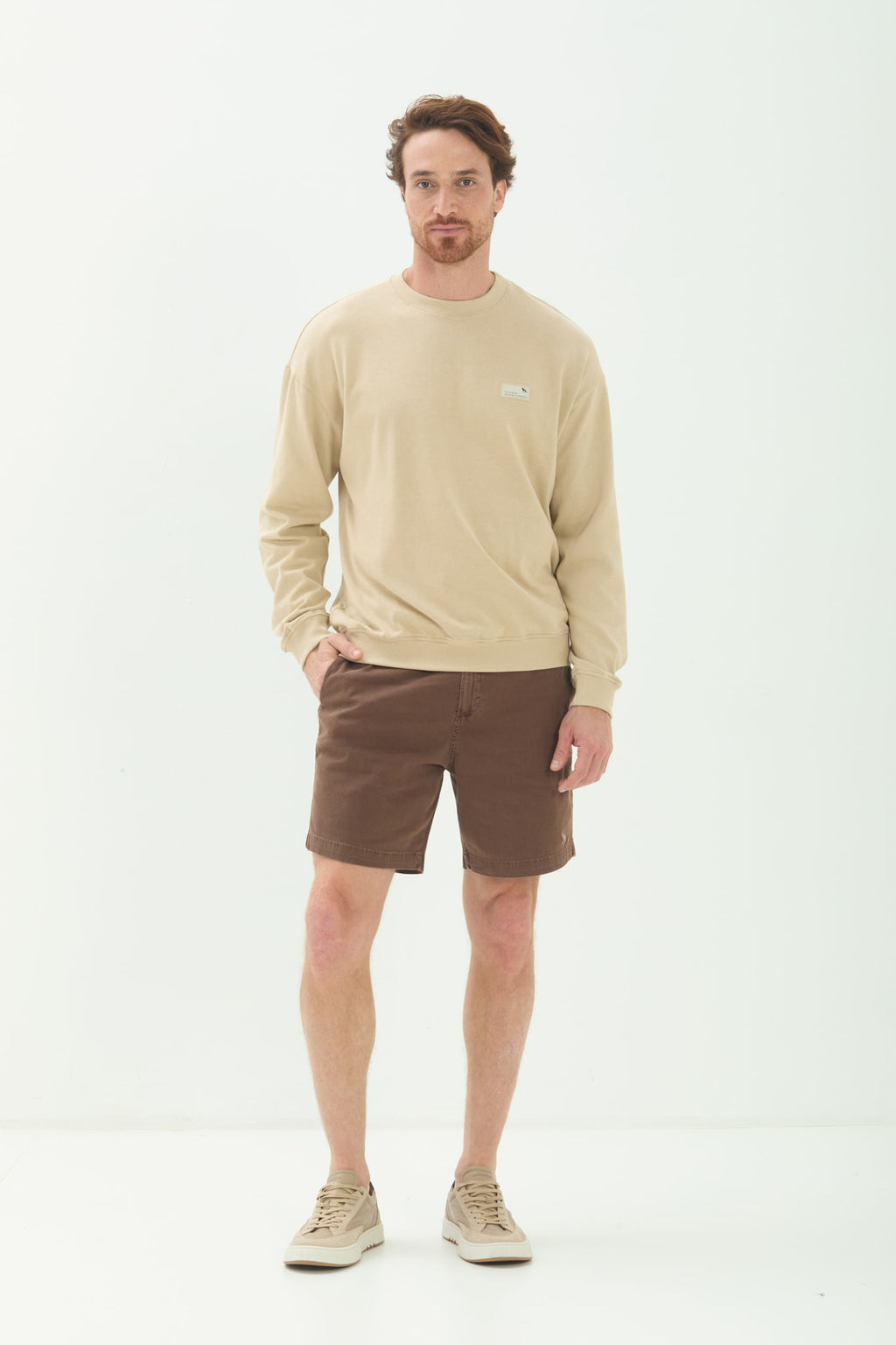 Bermuda Texturizada Masculina Acostamento Goanna