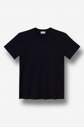 Camiseta Casual Minimalista Masculina Acostamento Preto