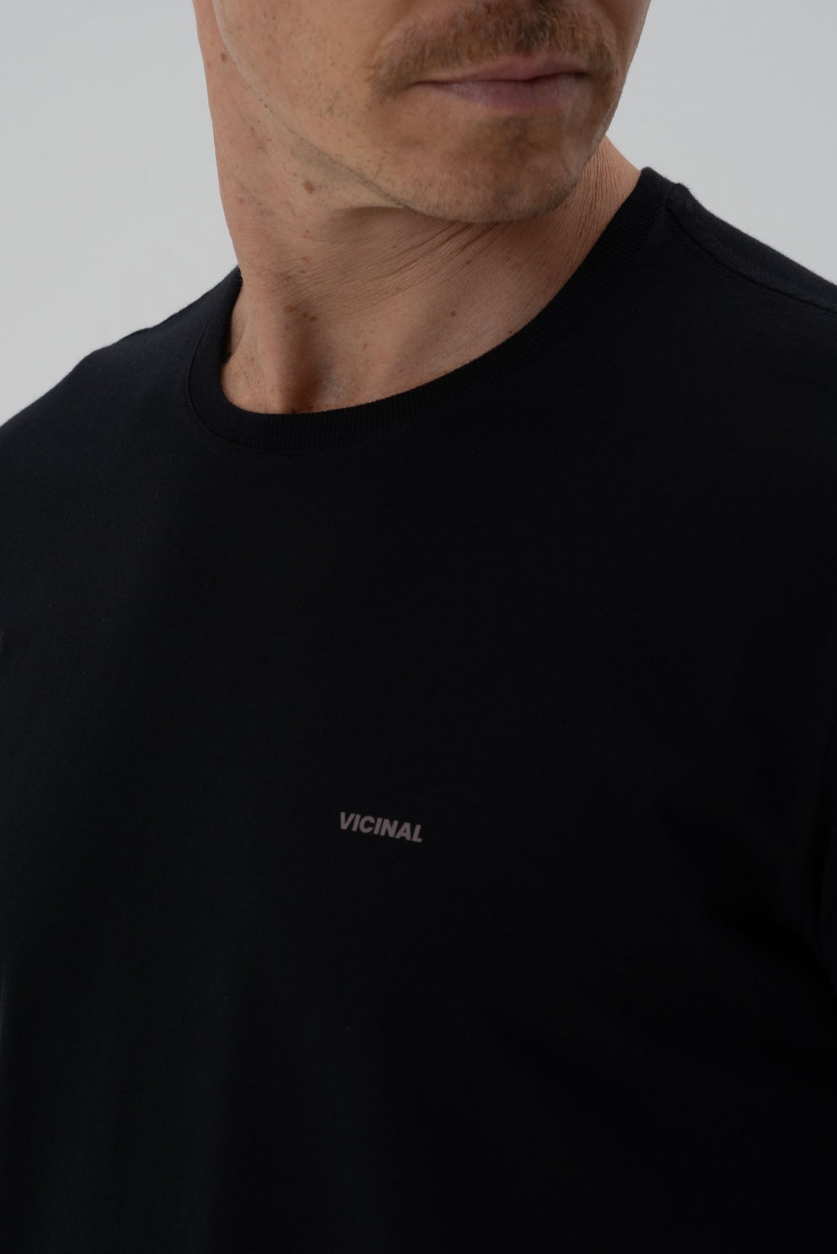 Camiseta Classic Básica Masculina Vicinal Preto