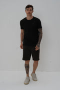 Camiseta Classic Básica Masculina Vicinal Verde Folhagem