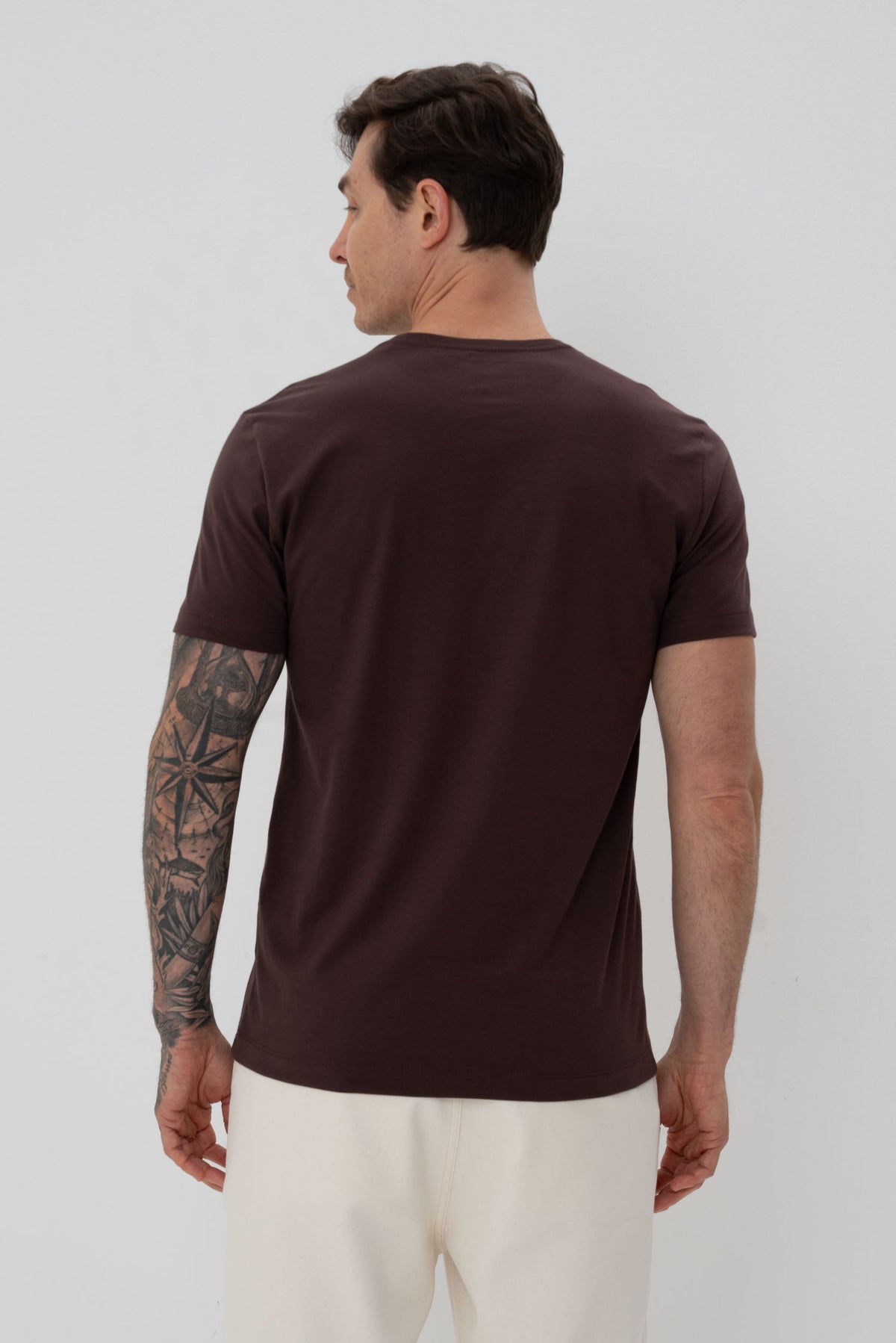 Camiseta Básica Classic Masculinoa Vicinal Brownie