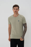 Camiseta Classic Gola Redonda Masculina Vicinal Verde Salvia