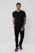 Camiseta Classic Gola Redonda Masculina Vicinal Verde Folhagem