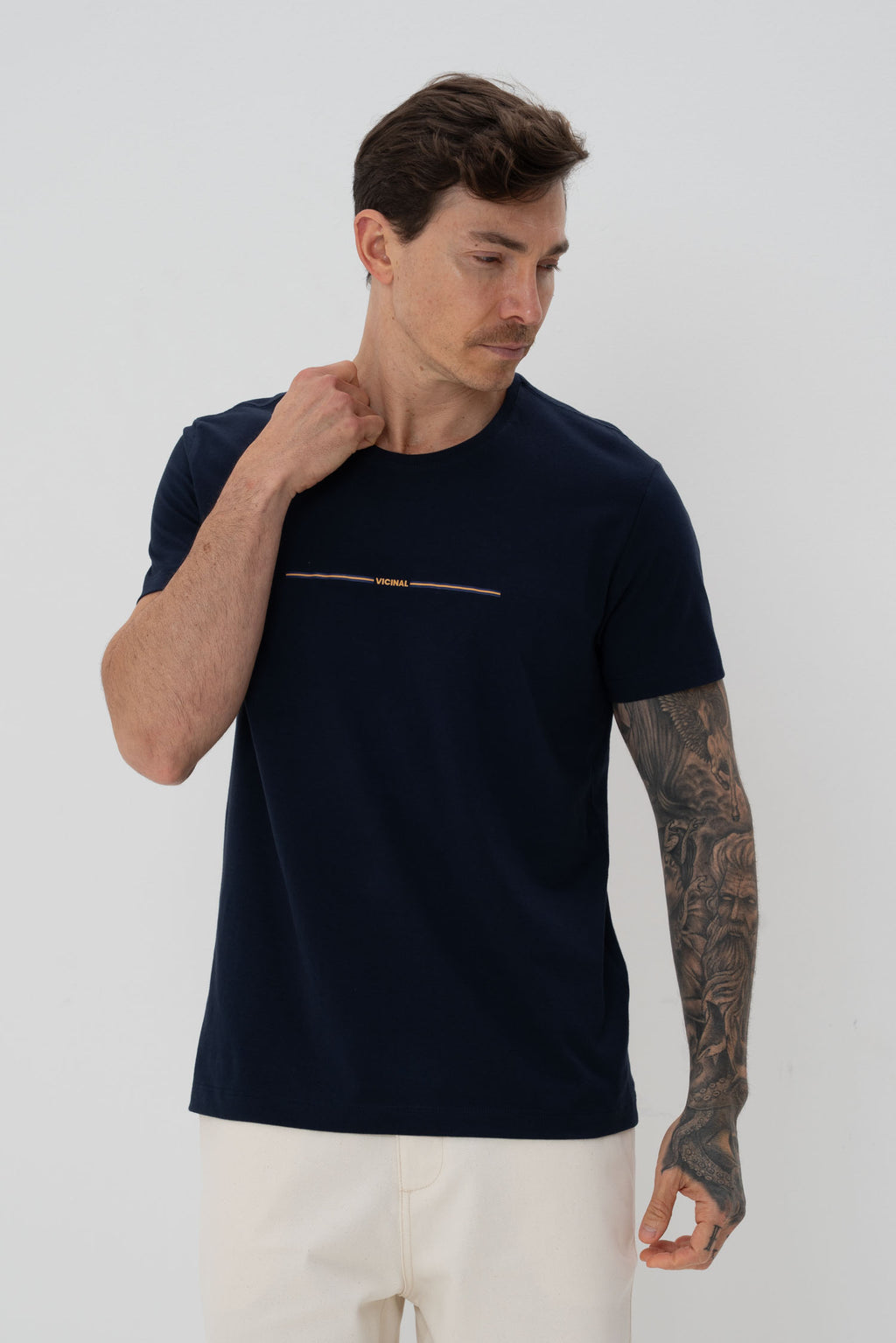 Camiseta Classic Masculina Vicinal Marinho