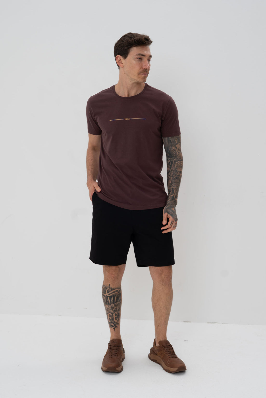 Camiseta Classic Masculina Vicinal Brownie