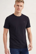 Camiseta Essencial Logo Masculina Acostamento Preto