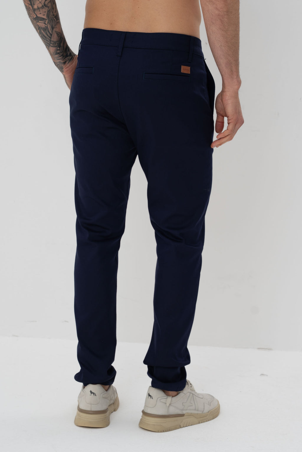 Calça Skinny Sarja Masculina Vicinal Marinho