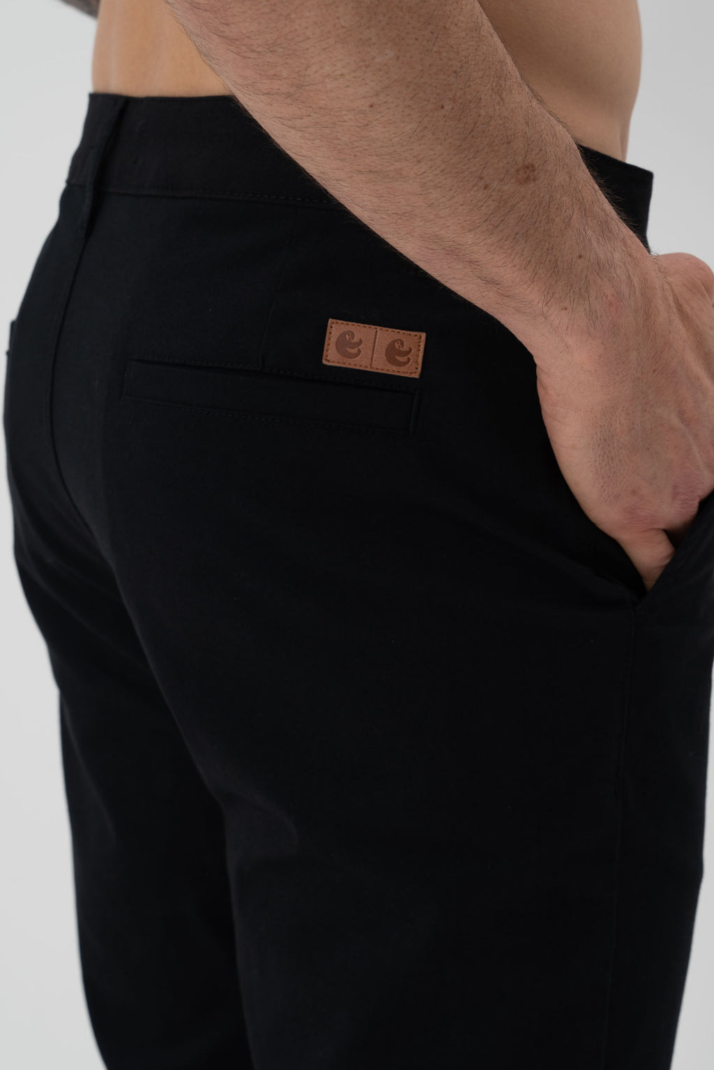 Calça Chino Skinny Masculina Vicinal Preto