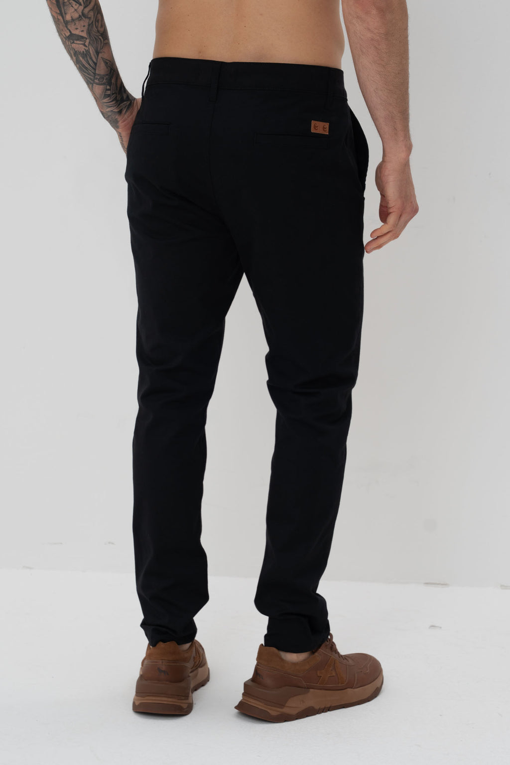 Calça Chino Skinny Masculina Vicinal Preto